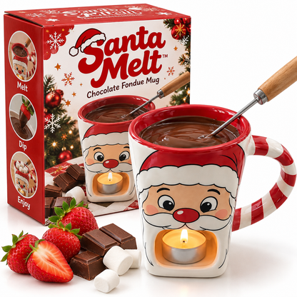 Chocolate Fondue Mug with Tealight Holder